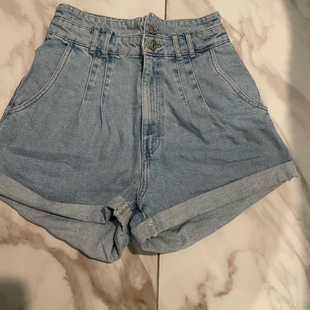 Zara paper bag short